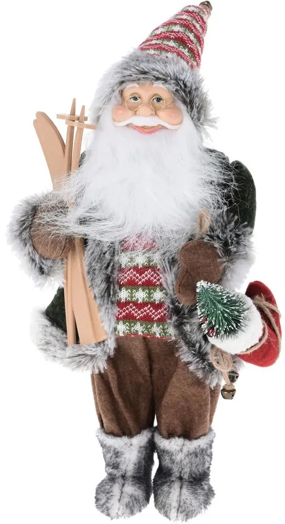 Декоративная фигурка Christmas Santa Claus (Brown/Red)