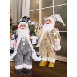 Декоративная фигурка Christmas Santa Claus Nordic Style 30cm (Grey) Thumb