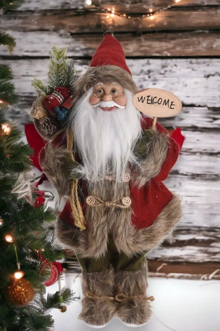 Декоративная фигурка Christmas Santa Claus (Red)