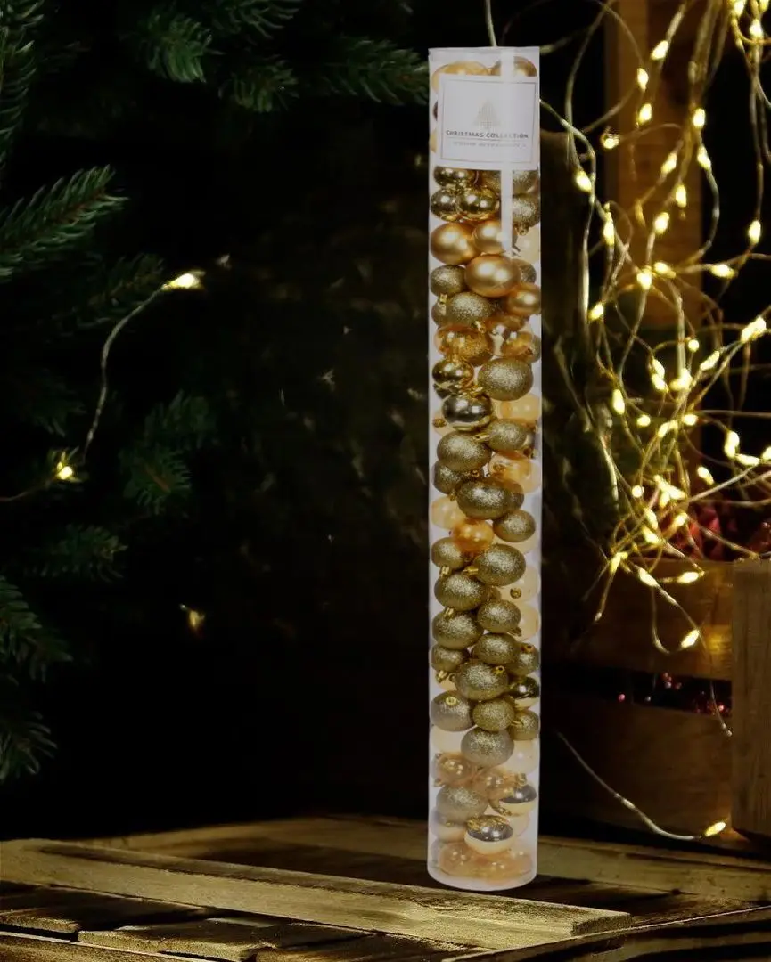 Набор елочных шаров Christmas 49190 (Gold)