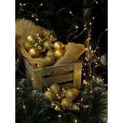 Набор елочных шаров Christmas 49190 (Gold) Thumb