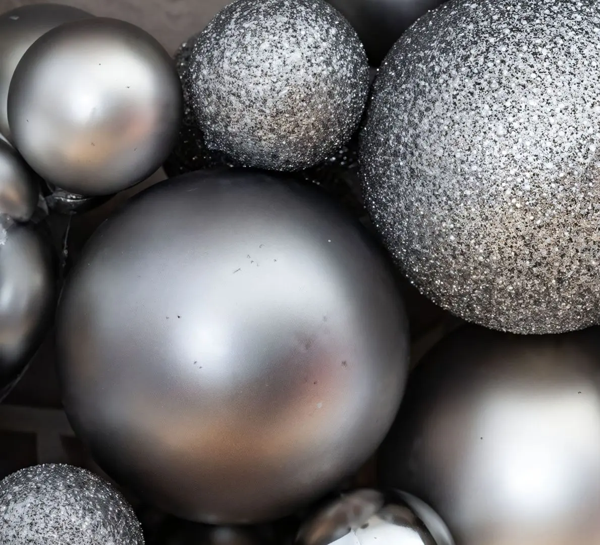 Набор елочных шаров Christmas 51161 (Silver)