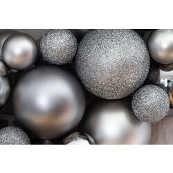 Набор елочных шаров Christmas ACS100610 (Silver) Thumb