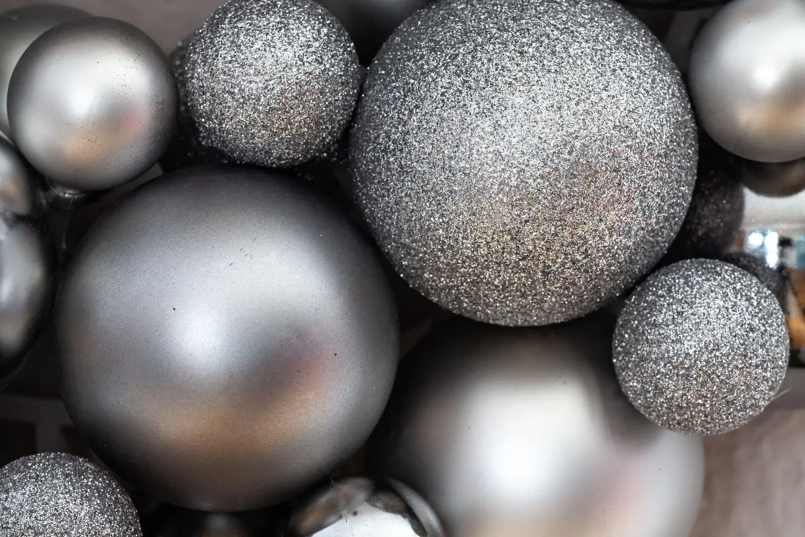 Набор елочных шаров Christmas ACS100610 (Silver)