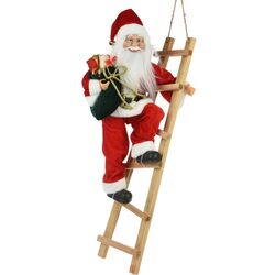 Подвесная фигурка Christmas Santa Claus 65cm 27254 (Red)