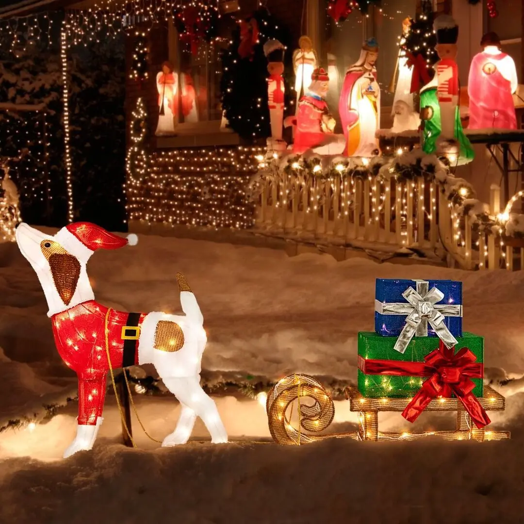 Figurina decorativa Costway CM24279DE (Multicolor) - 4