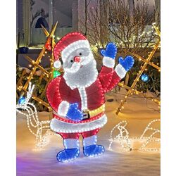 Figurina decorativa Costway CM24292DE (Red/Blue) Thumb