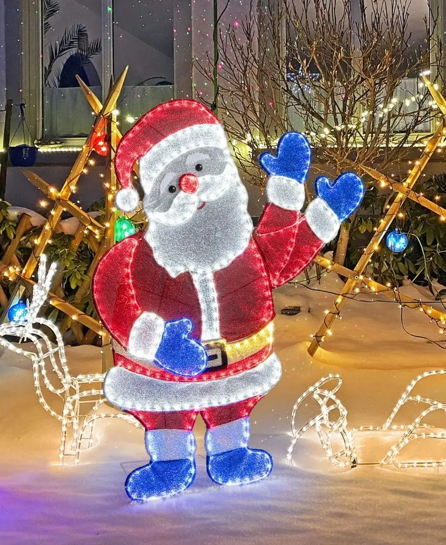 Figurina decorativa Costway CM24292DE (Red/Blue) - 3