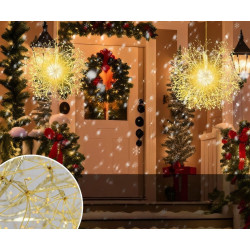 Set decoratiuni cu LED-uri Costway CM24996DE 2pcs (Gold) Thumb