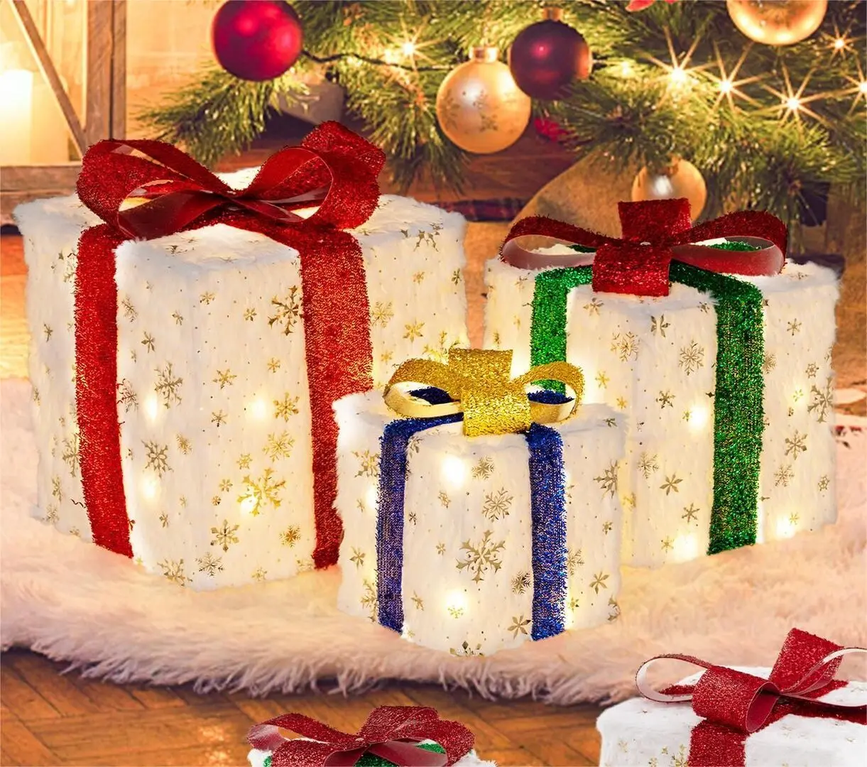 Set cutii cadou decorative Costway CM24608DE (Multicolor) - 3