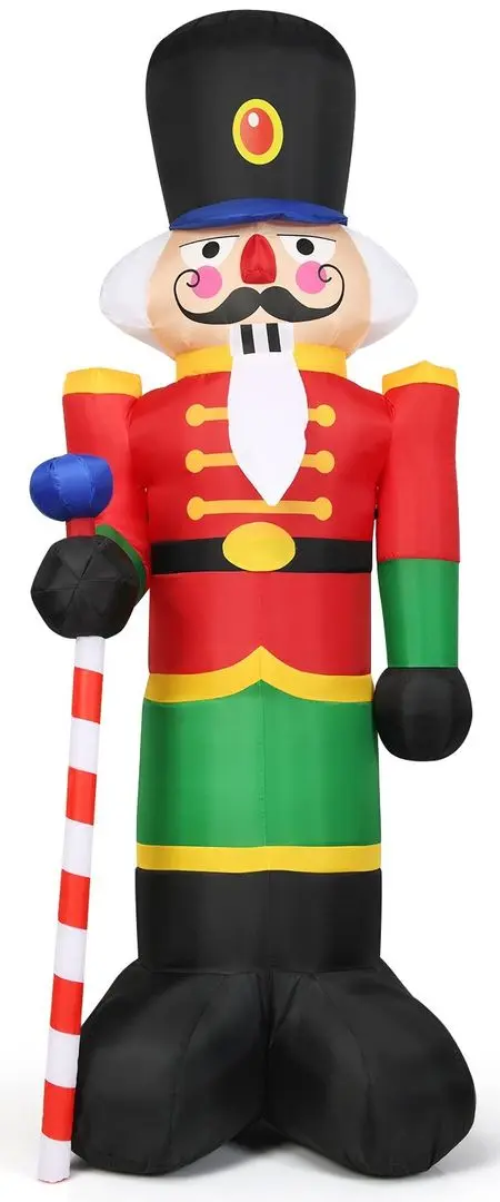 Надувная декорация Costway CM22857DE (Red/Green)