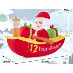 Decoratiune gonflabila Costway CM24313DE (Red) Thumb