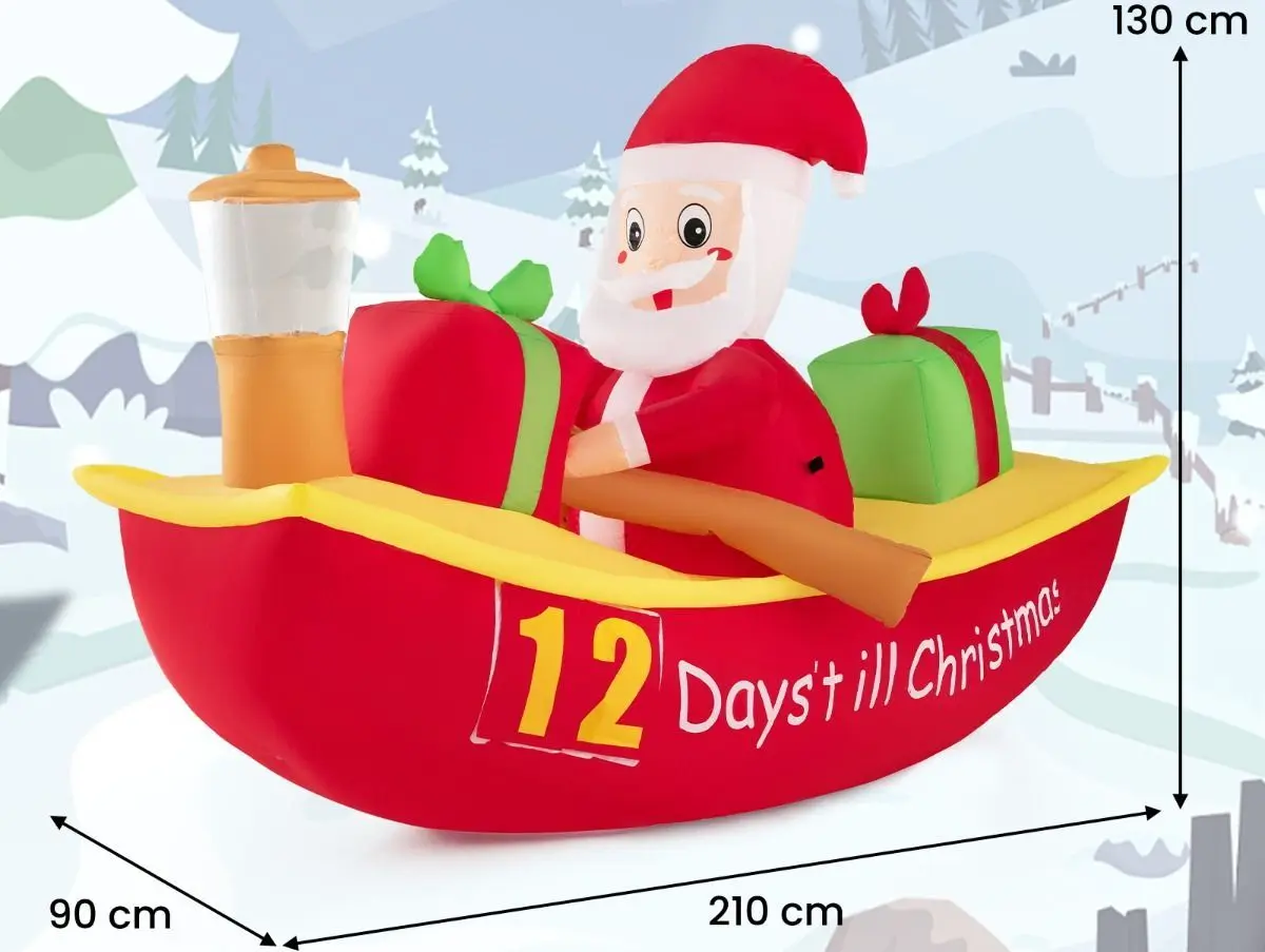 Decoratiune gonflabila Costway CM24313DE (Red) - 2