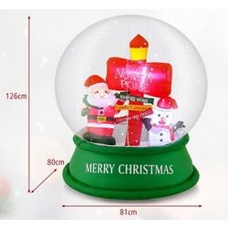 Decoratiune gonflabila Costway TT10013DE (Green/Red) Thumb