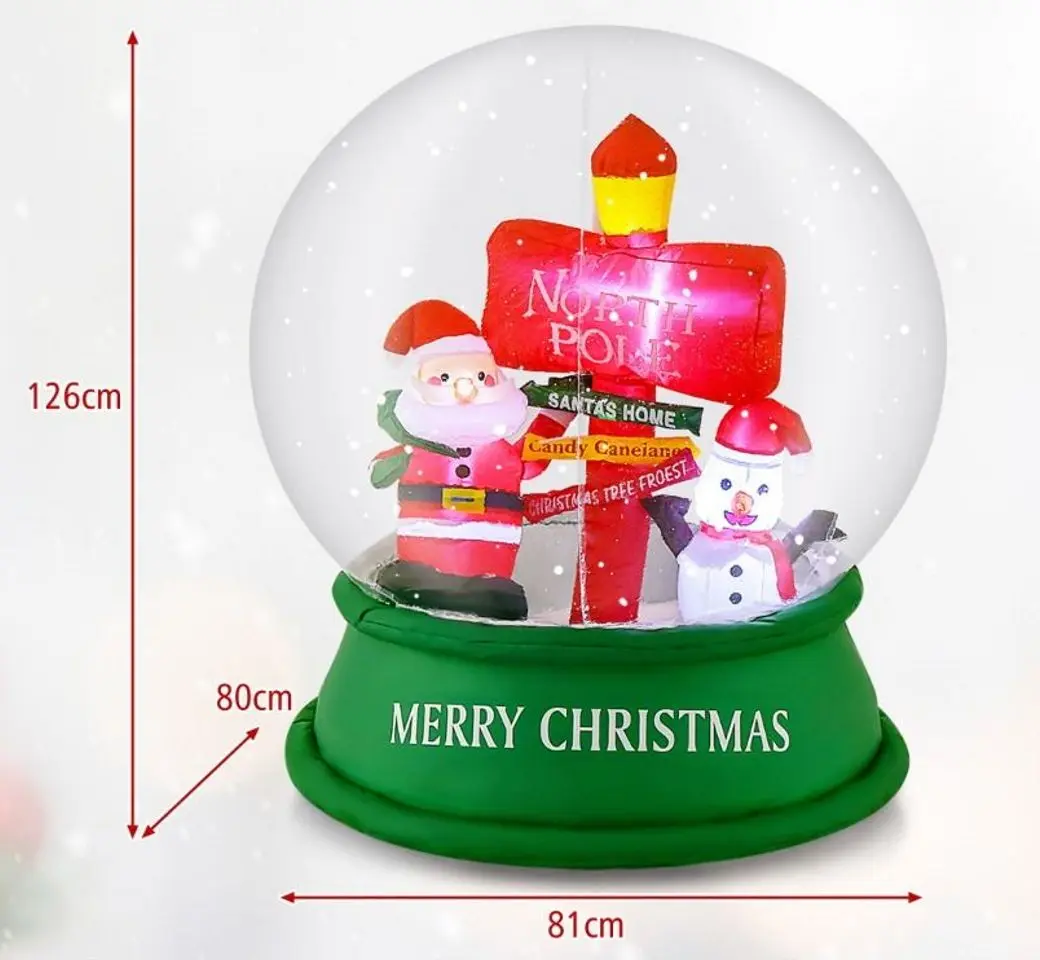 Decoratiune gonflabila Costway TT10013DE (Green/Red) - 2