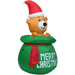 Figurina gonflabila Costway CM22882DE (Green/Brown/Red)