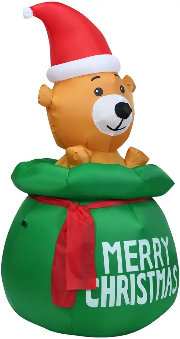 Figurina gonflabila Costway CM22882DE (Green/Brown/Red)