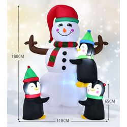 Figurina gonflabila Costway CM23741DE (Multicolor) Thumb