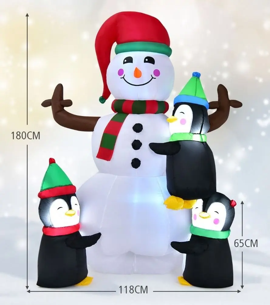 Figurina gonflabila Costway CM23741DE (Multicolor) - 5