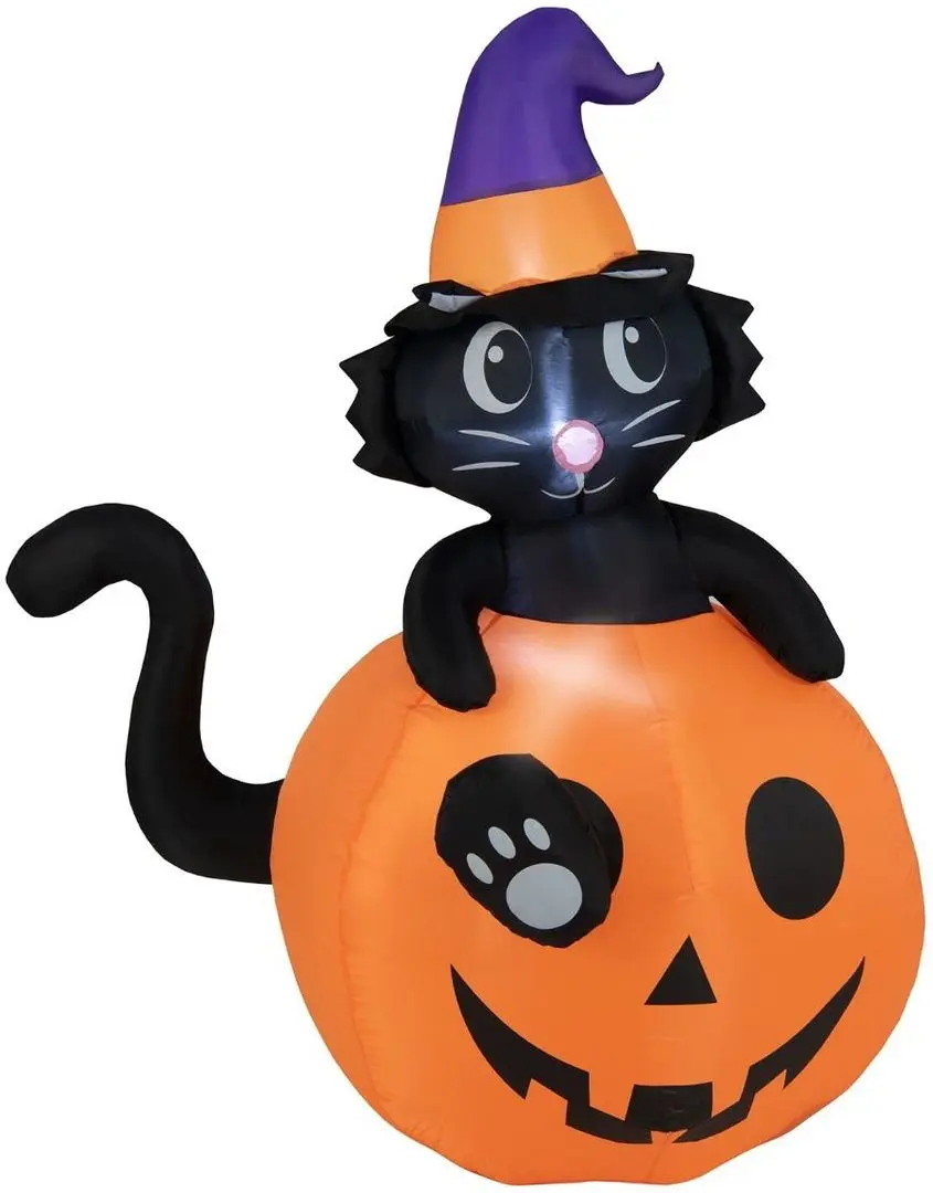 Figurina gonflabila Costway CM23897DE (Black/Orange)