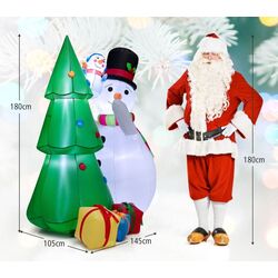 Figurina gonflabila Costway CM23968DE (Multicolor) Thumb