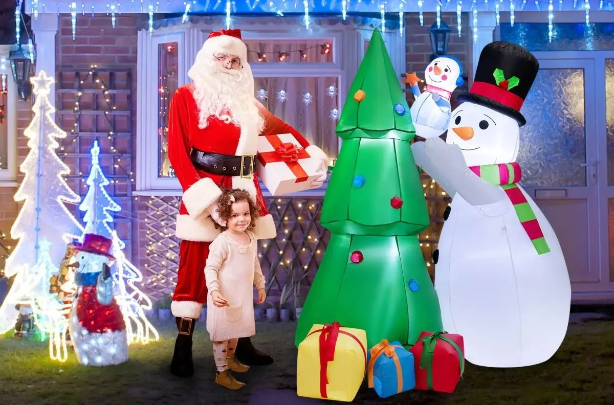 Figurina gonflabila Costway CM23968DE (Multicolor) - 6