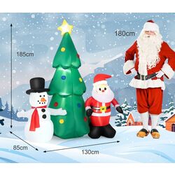 Figurina gonflabila Costway CM23979DE (Multicolor) Thumb