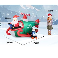Figurina gonflabila Costway CM23981DE (Multicolor) Thumb