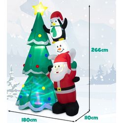 Figurina gonflabila Costway CM24087DE (Multicolor) Thumb
