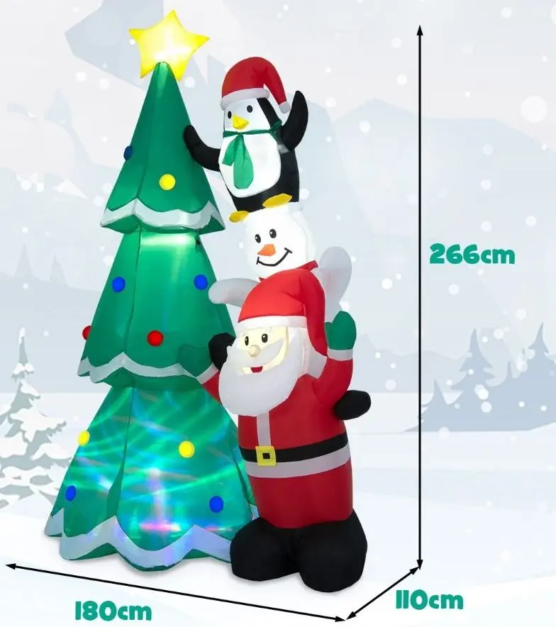 Figurina gonflabila Costway CM24087DE (Multicolor) - 2