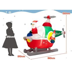 Figurina gonflabila Costway CM24099DE (Multicolor) Thumb