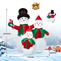 Figurina gonflabila Costway CM24105DE (Multicolor) Thumb