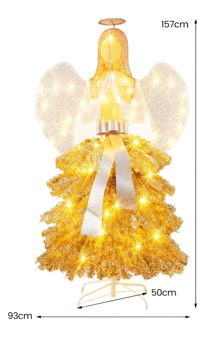 Светодиодная декоративная фигура Costway CM24910DE (Gold)