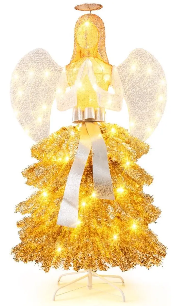Светодиодная декоративная фигура Costway CM24910DE (Gold)