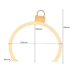 Instalatie LED Costway CM25056DE (White) Thumb
