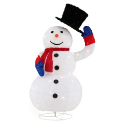 Om de zapada cu LED-uri Costway CM24717DE 130cm Thumb