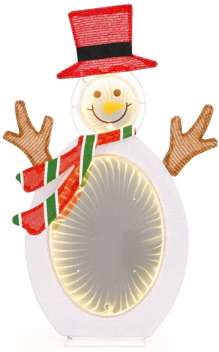 Светодиодный снеговик Costway CM25055DE (White)