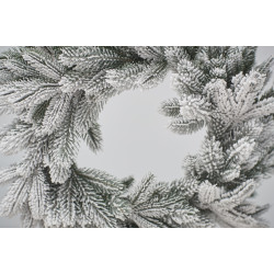 Coroana decorativa Divi Trees Garland Premium Crown Snow 45cm (Green) Thumb