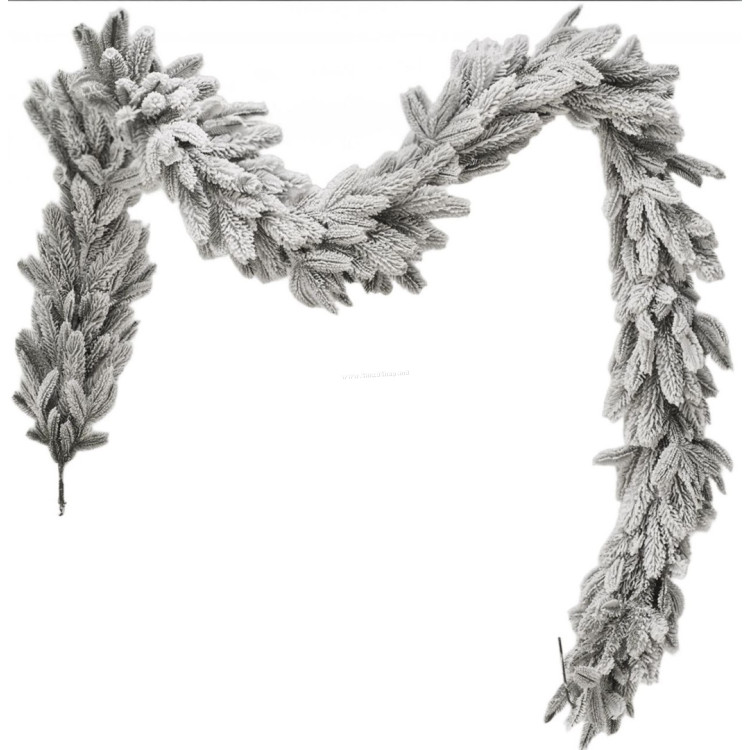 Ghirlandă de pin Divi Trees Garland Premium Snow 2.7m (Green)