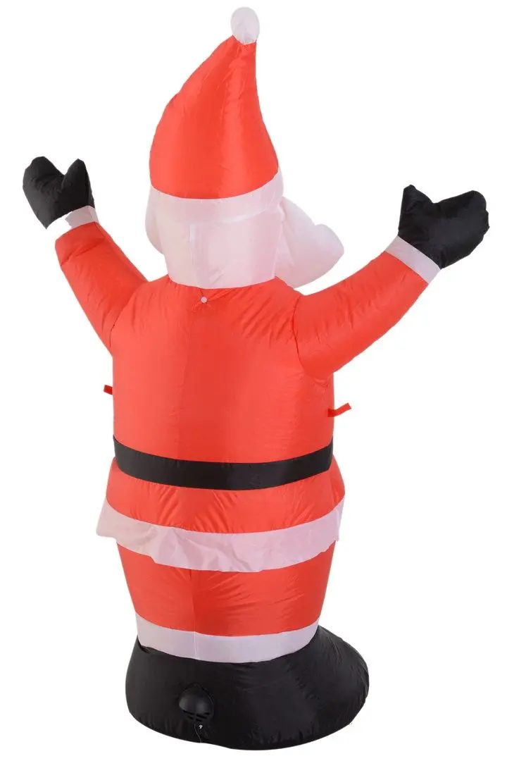 Mos Craciun gonflabil LED Homcom 844-160 1.2m (Red)