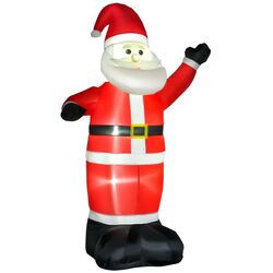 Надувной Санта-Клаус LED Homcom 844-162 2.4м (Red) Thumb