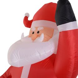 Mos Craciun gonflabil LED Homcom 844-165 2.4m (Red) Thumb