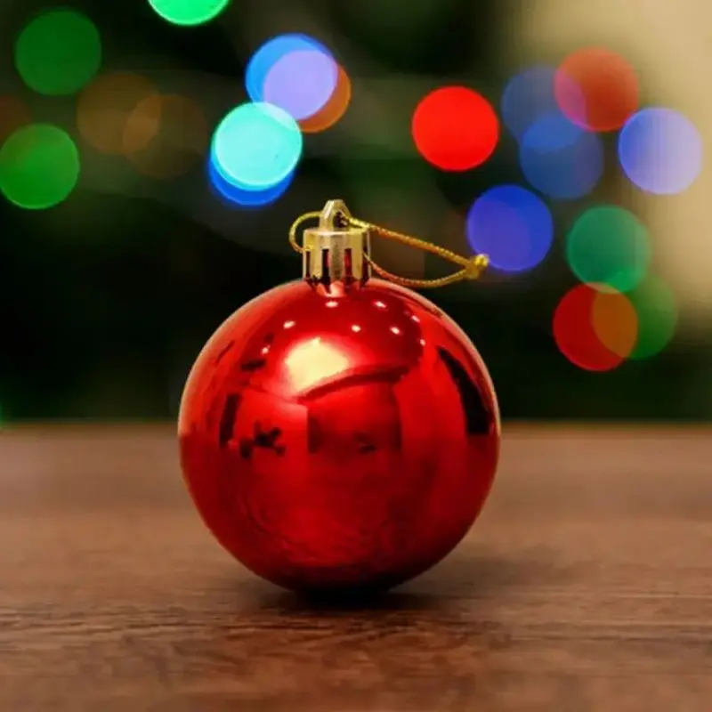 Набор елочных шаров BSTMOME M23-2-1327 (Red) - 4