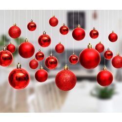 Набор елочных шаров BSTMOME M23-2-1327 (Red) Thumb