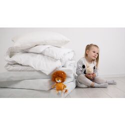 Детское одеяло Askona Kids Little Lion 140x205 (White) Thumb