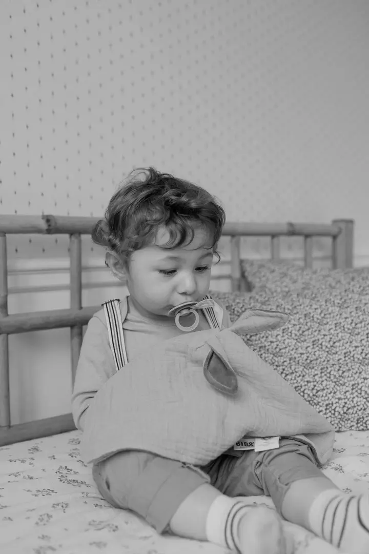 Plapuma pentru copii BIBS Kangaroo (Ivory)