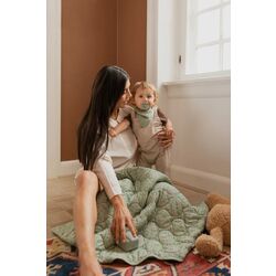 Plapuma pentru copii BIBS Liberty Capel 85x110 (Sage) Thumb