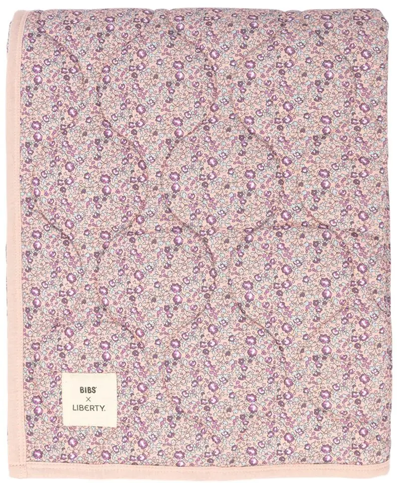 Plapuma pentru copii BIBS Liberty Eloise 85x110 (Blush)