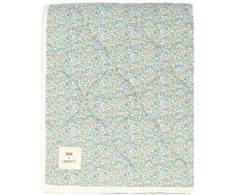 Plapuma pentru copii BIBS Liberty Eloise 85x110 (Ivory/Green)