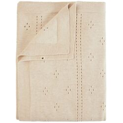 Plapuma pentru copii BIBS Pointelle 70x100 (Ivory)